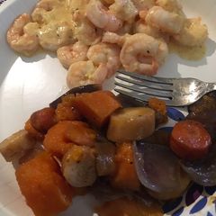 A picture of Sherry shrimp sauce.