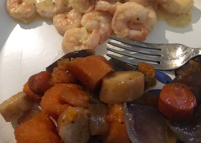 Sherry shrimp sauce