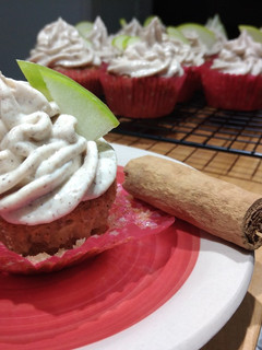 Una foto de Cupcacke de Manzana Canela