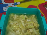 Tumis bunga kol Dan kubis ala anak kos