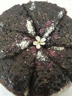 عکسی از دستور کیک خیس