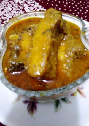 A picture of Fish Curry My Own Recipe.