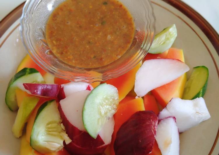 Resep Petisan/rujakan/lutisan, Lezat Sekali
