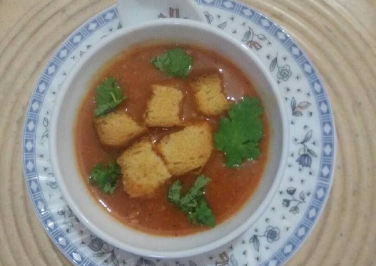 Step-by-Step Guide to Make Award-winning Tomato soup (jain)