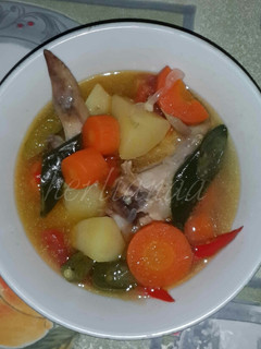 Foto resep Ayam Kuah Pedas