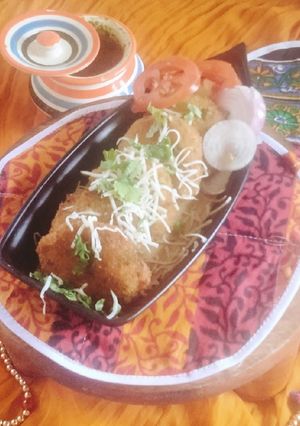 A picture of Beetroot cutlet.