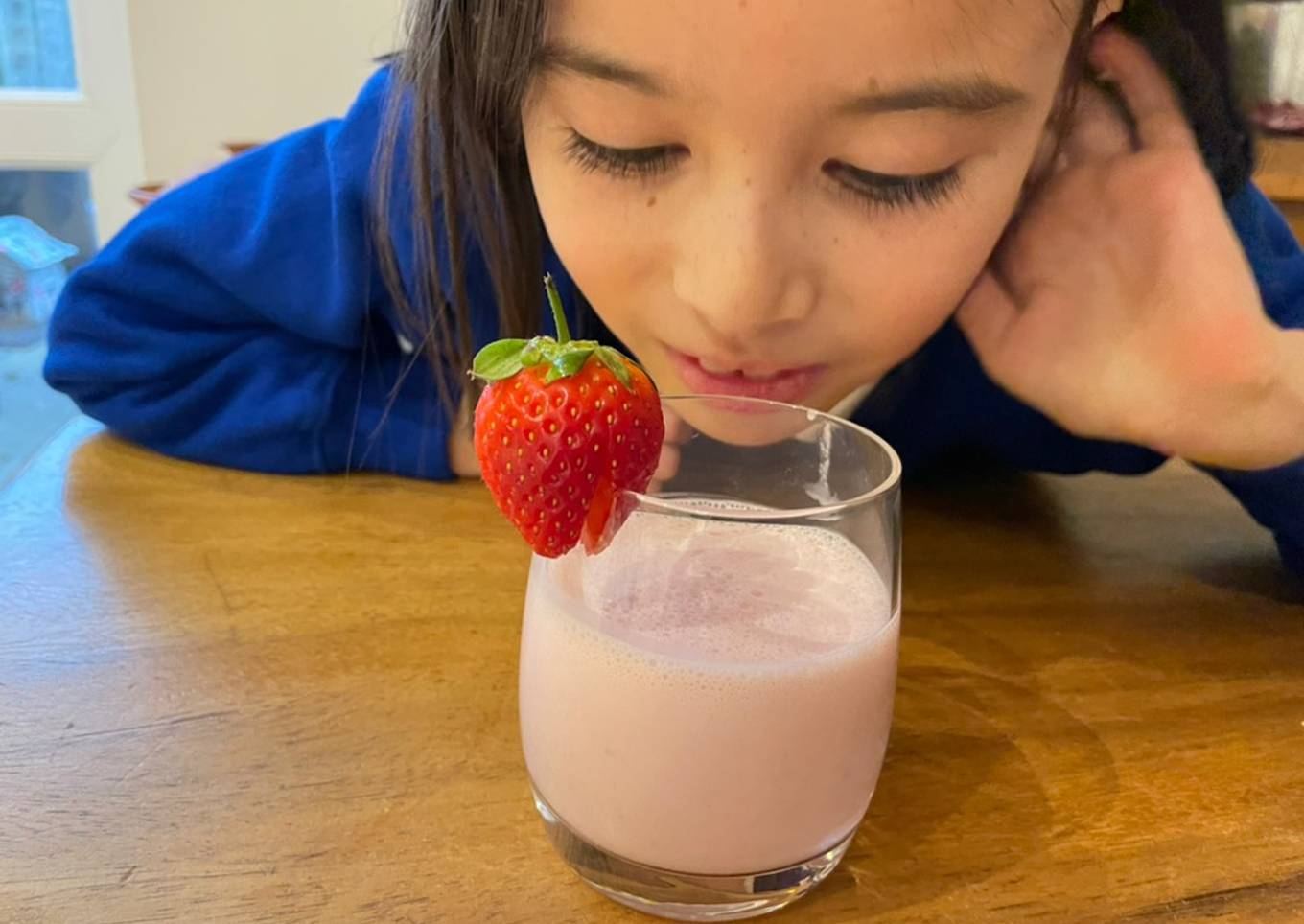 Strawberry milkshake