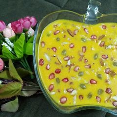 A picture of Mango Custard.
