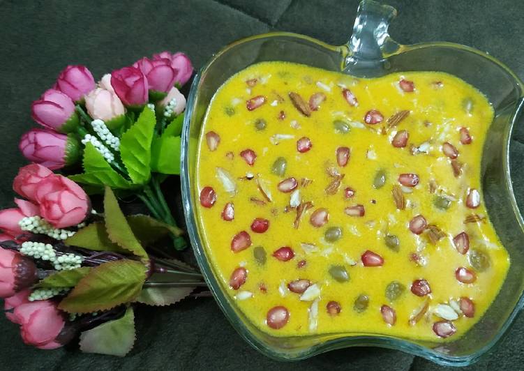 How to Prepare Super Quick Homemade Mango Custard