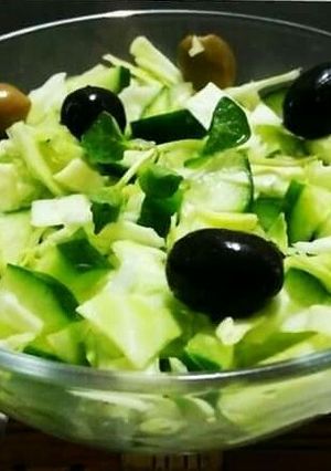 A picture of Green Salad💚🍀.