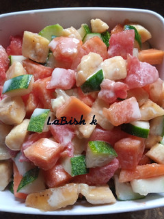 A picture of Mixed Fruits Salad.