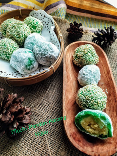 Foto resep Mochi Pandan Kacang Hijau