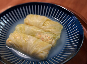 素高麗菜捲 的食譜成品照片