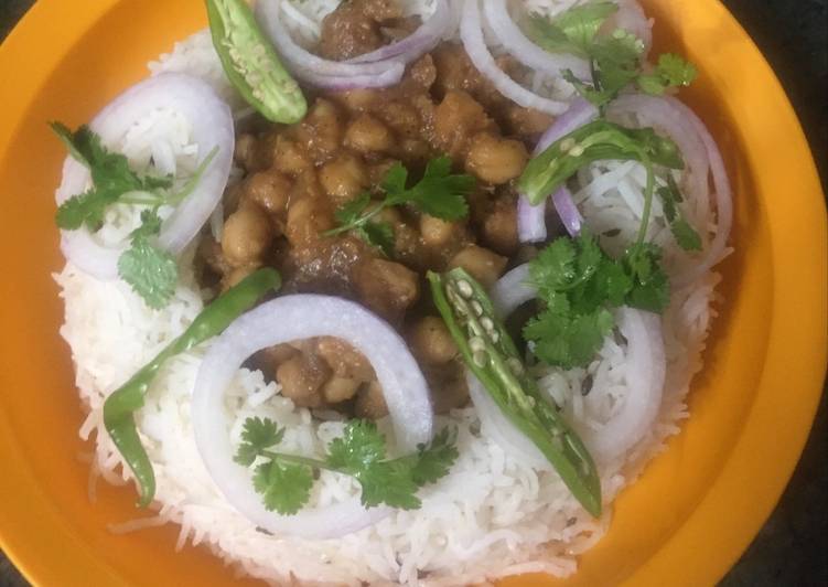 Steps to Make Perfect Oil free chole