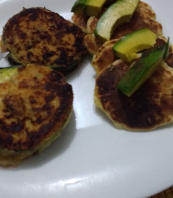 Una foto de Milanesas de zapallito de tronco rrelenas con queso