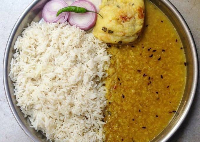 Dal Chawal Recipe By Yasmin Amin Cookpad