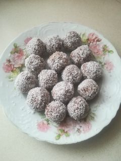 Banános golyók recept fotója