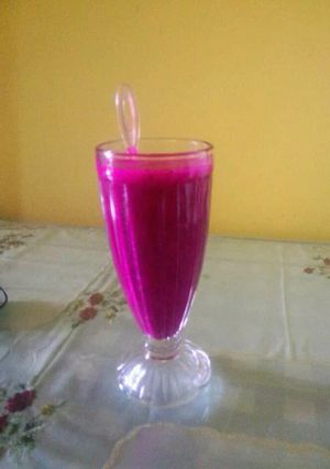 Foto resep Jus buah naga