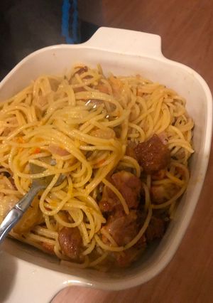 A picture of Smoked Turkey Pasta.