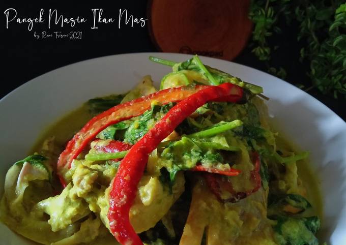 Resep Pangek Masin Ikan Mas Resep Pangek Masin Ikan Mas