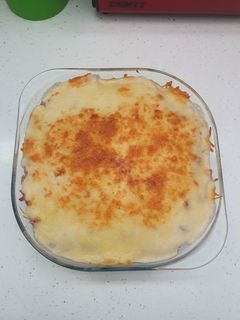 Una foto de Pastel de patata y carne molida