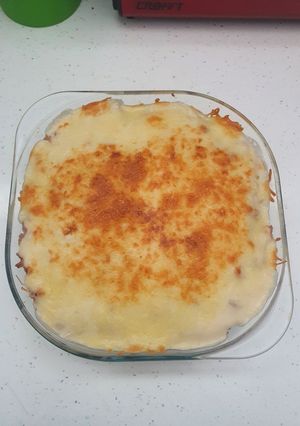 Una foto de Pastel de patata y carne molida