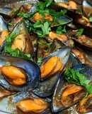 Mi amigo Giancarlo...y MEJILLONES A LA MARINERA