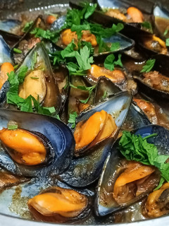 Una foto de Mi amigo Giancarlo...y MEJILLONES A LA MARINERA