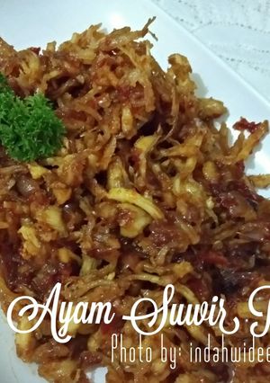 Foto resep Ayam Suwir Pedas