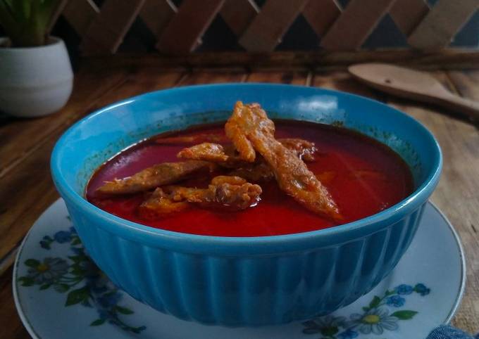 Resep Gulai Sayap Ayam yang Lezat Sekali