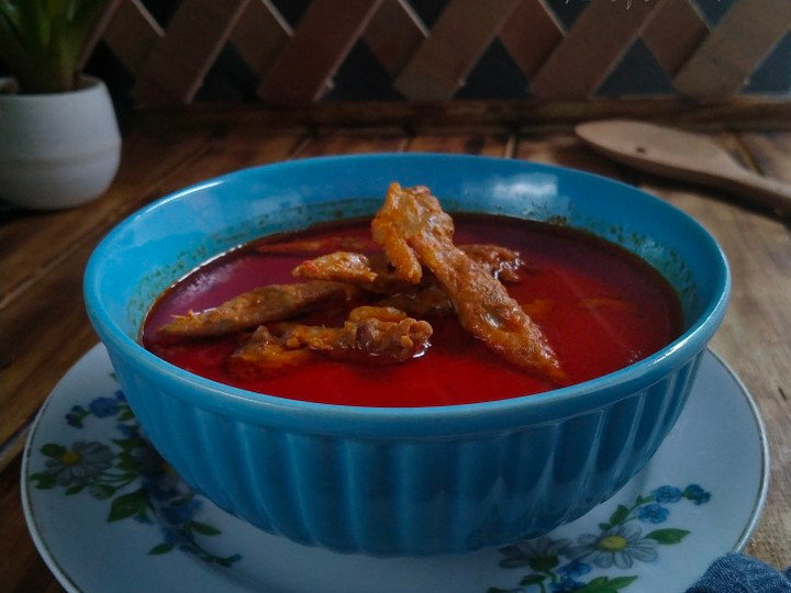 Resep Gulai Sayap Ayam yang Lezat Sekali