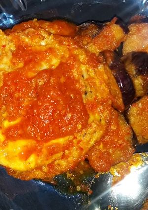 Foto resep Telur dan terong sambel