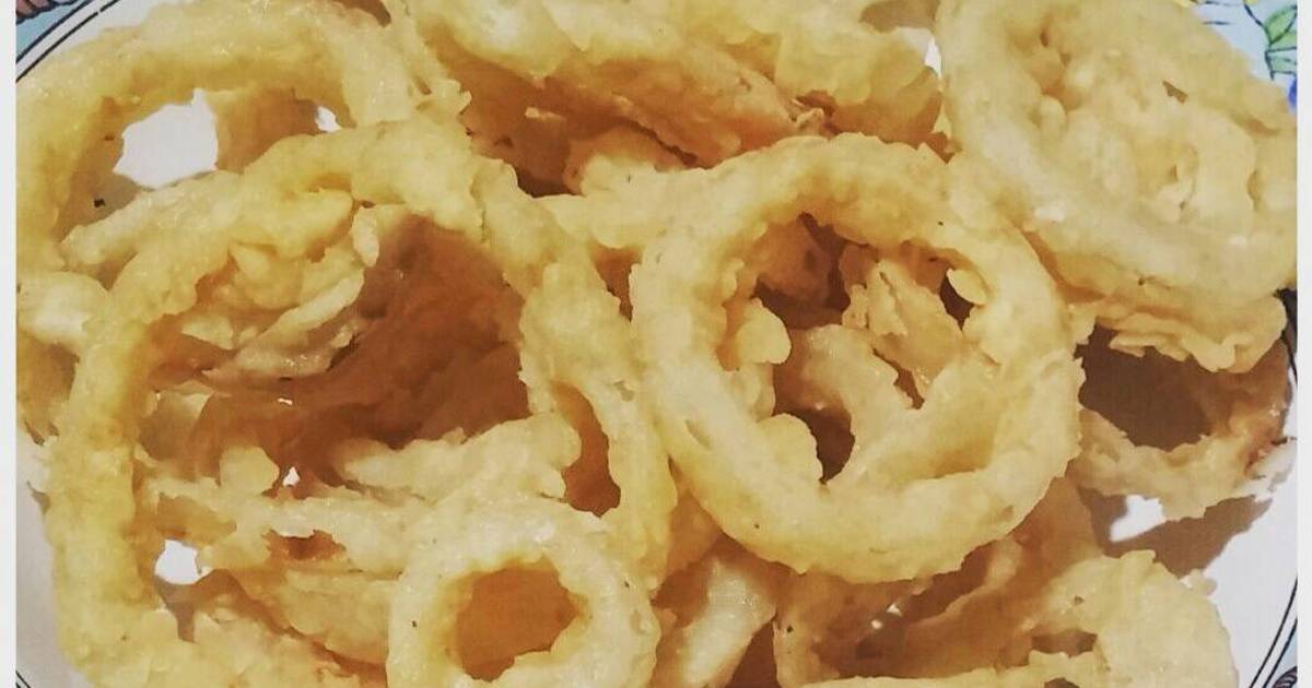 Resep Bawang Bombay Goreng Tepung (Onion Rings) Oleh J Mom - Cookpad