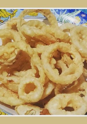 Foto resep Bawang Bombay Goreng Tepung (Onion Rings)
