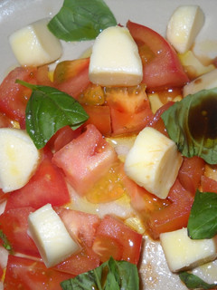 Una foto de Ensalada Capri