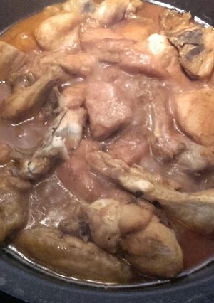 Foto principal de Pollo a la cerveza con almendras