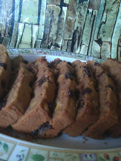 Foto resep Banana Cake with dates, honey and coklat chip