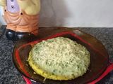Polenta cremosa con espinaca y queso 🌱🧀