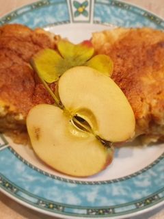 Almás-diós kalács süti recept fotója