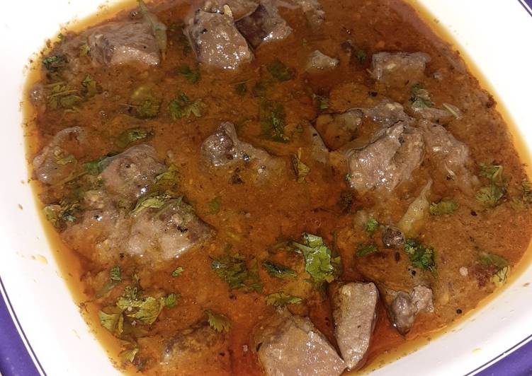 How to Summer At Home Kaleji Masala