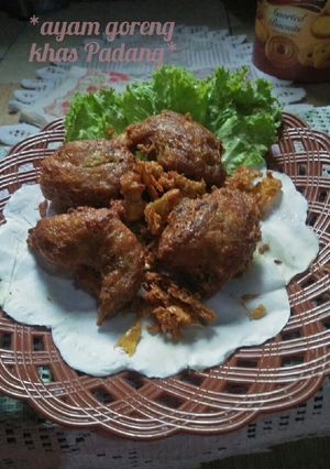 Foto resep *ayam goreng khas Padang*