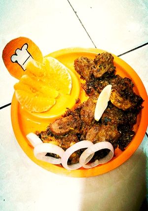 A picture of Mutton Behari boti.