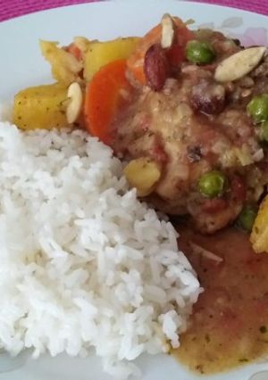 Una foto de Estofado de pollo