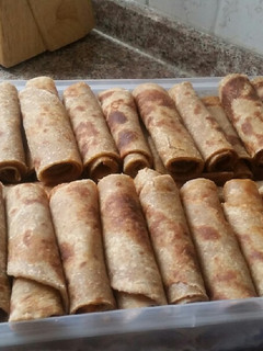 A picture of Tata Ruth's Chapatis.