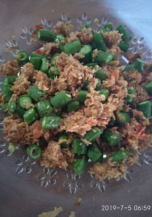 Foto resep Trancam kacang panjang