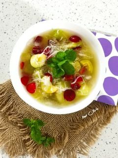 عکسی از دستور فالوده میوه ای