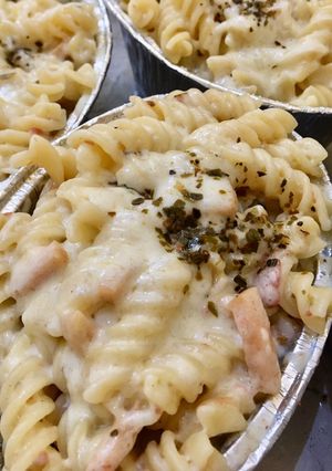 Foto resep Fusilli carbonara