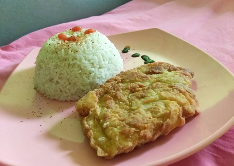 Telur crispy rasa Kentucky