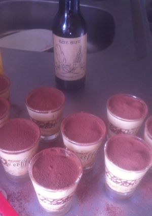 Une photo de Biéramisu en verrines
