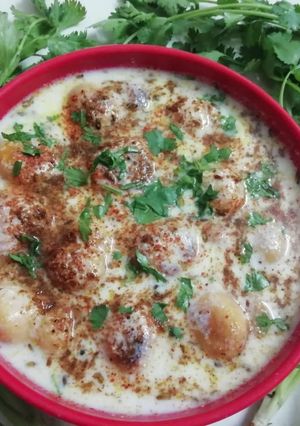 दही पकोड़ी (Dahi Pakodi recipe in hindi) रेसिपी मुख्य फोटो